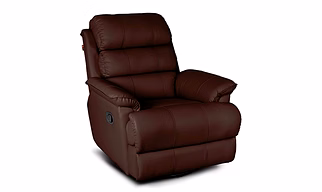 Quies Manual with Glider Recliner for Living Room (Single Seater, Brown,DIY)