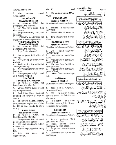Holy Quran with Arabic Text, English Translation and Roman Transliteration – Pickthall-2