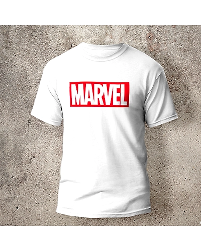 Marvel T-Shirt (White) | Unisex-MBND00001