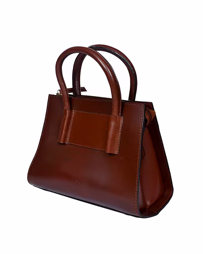Celtic New Looking Brown Leather Sling Bag For Women And Girls.-1