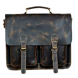 LEATHER LAPTOP BAG