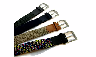 NEW UNISEX STRONG STRETCH ELASTICATED BELT
