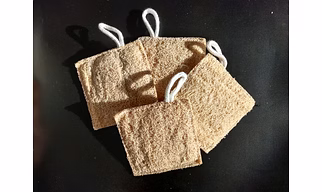 NATURAL LOOFAH PADS