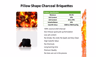BARBEQUE CHARCOAL BRIQUITTES