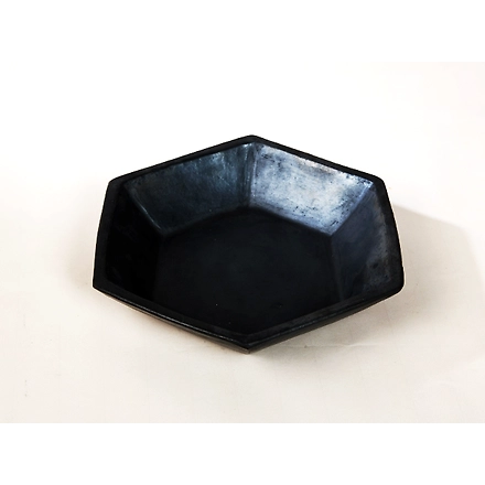 Longpi Pottery Serving Bowl - Hexagon-1