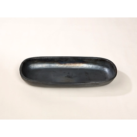 Longpi Pottery Rectangle Platter - Long-3