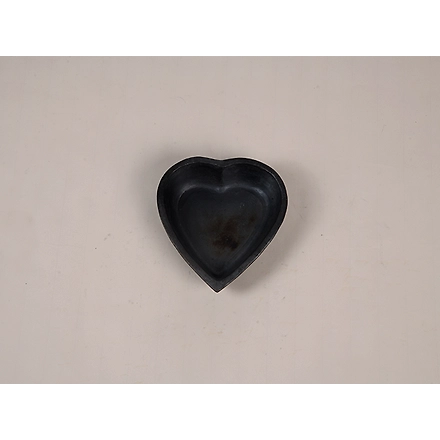 Longpi Pottery Dip Bowl - Heart-1