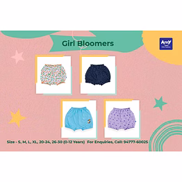 girls bloomers