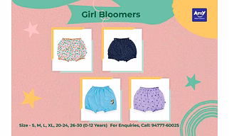 Girls Bloomers