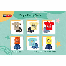boys party sets