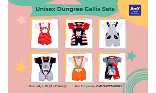 Unisex Dungaree Gallis Sets