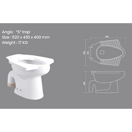 ANGLO "S" Water closet