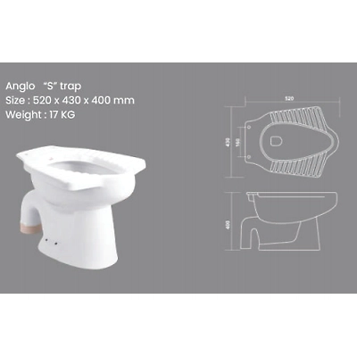 ANGLO "S" Water closet