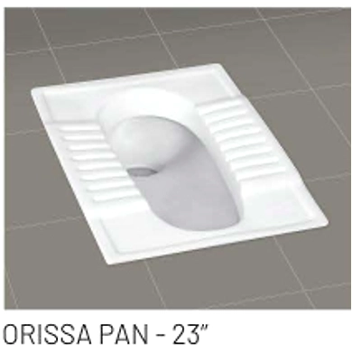 ORISSA PAN - 23 &quot; Orissa pan &amp; Urinal-12146932