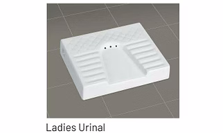 LADIE'S URINAL Orissa pan & Urinal