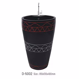 D-5002 MODEL Designer One Piece Basin