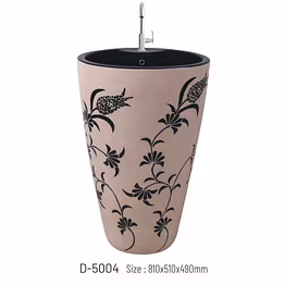 D-5004 MODEL Designer One Piece Basin