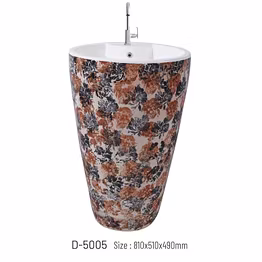 D-5005 MODEL Designer One Piece Basin