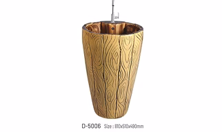 D-5006 MODEL Designer One Piece Basin