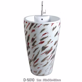 D-5010 MODEL Designer One Piece Basin