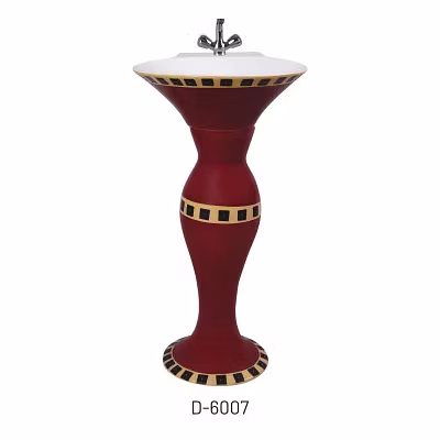 D-6007 MODEL Designer One Piece Basin