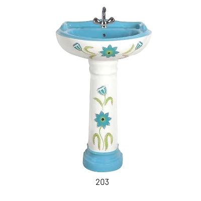 203 MODEL Wash basin pedestal