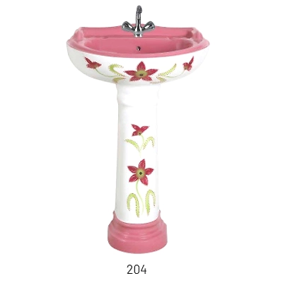 204 MODEL Wash basin pedestal