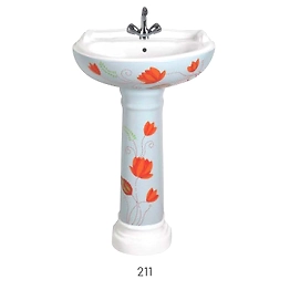211 MODEL Wash basin pedestal