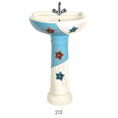 213 MODEL Wash basin pedestal