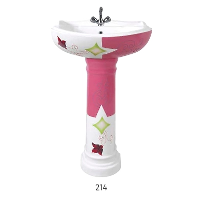 214 MODEL Wash basin pedestal