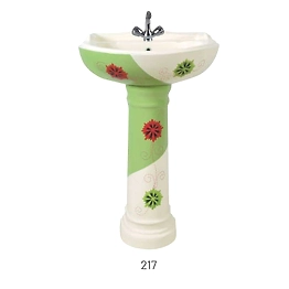 217 MODEL Wash basin pedestal