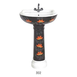 302 MODEL Wash basin pedestal