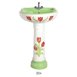 304 MODEL Wash basin pedestal