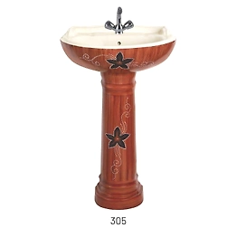 305 MODEL Wash basin pedestal