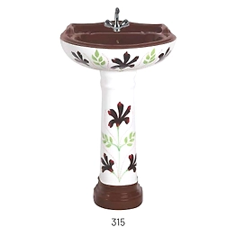 315 MODEL Wash basin pedestal