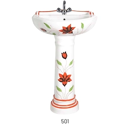 501 MODEL Wash basin pedestal