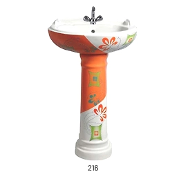 216 MODEL Wash basin pedestal