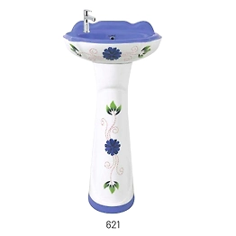 621 MODEL Wash basin pedestal
