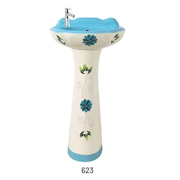 623 MODEL Wash basin pedestal