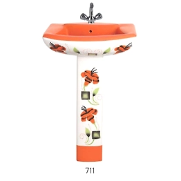 711 MODEL Wash basin pedestal