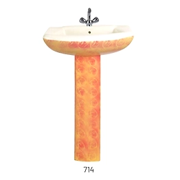 714 MODEL Wash basin pedestal