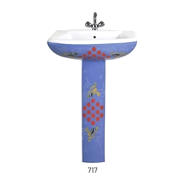 717 MODEL Wash basin pedestal
