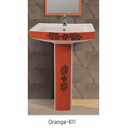 orange-611 wash basin pedestal