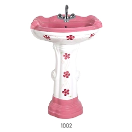 1002 MODEL Wash basin pedestal