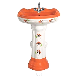 1006 MODEL Wash basin pedestal