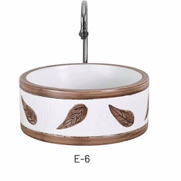 e-6 table top basin