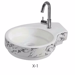 x-1 table top basin