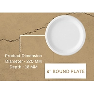 9" ROUND PLATE