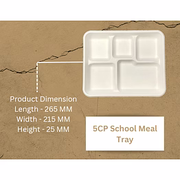 5cp school meal tray