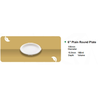 6&quot; PLAIN ROUND PLATE-12159358